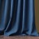 Set of curtains "Jerry", size 140 x 270 cm - 2 pcs, grab - 2 pcs, color blue