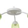 Six 3x15W E27 white-green 50x50x15cm Bayerlux