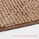 Books' Books, 40 × 60 cm, beige color rug, beige