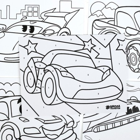 Set for drawing "Race" in the package-3