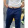 Male ISee pants, size 46, dark blue color