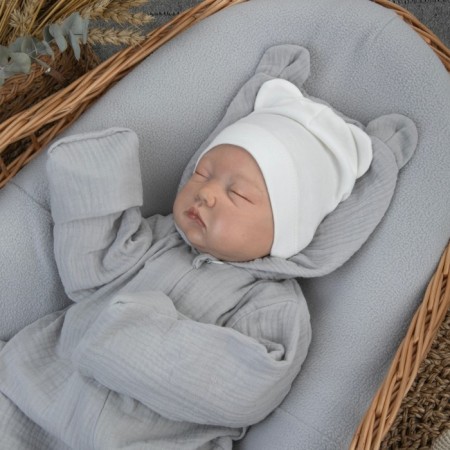 Kinderlitto “Muslin” discharge kit, 4 items, height 50-56 cm, color gray color-2