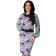 Female dress, size 42, gray, pink color