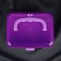 Boxing for storing sewing accessories, with a lid, 21 × 17.7 × 15.4 cm, lilac color