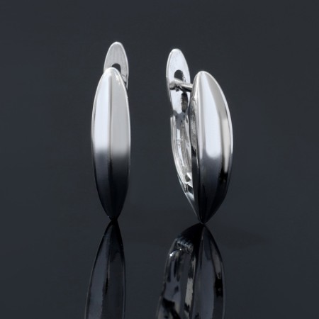 SHVESS "Boomerang", silver color