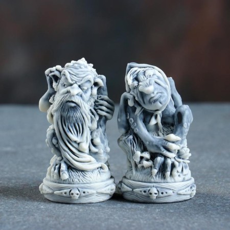 Chess "Russian Tales" 32pcs/11cm, included figures and board-4