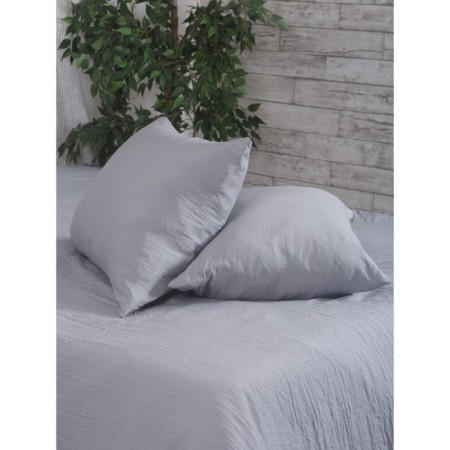 Bed linen duet Capriccio Silver, size 200x215 cm, 145x210 cm - 2 pcs, 70x70 cm - 2 pcs-3