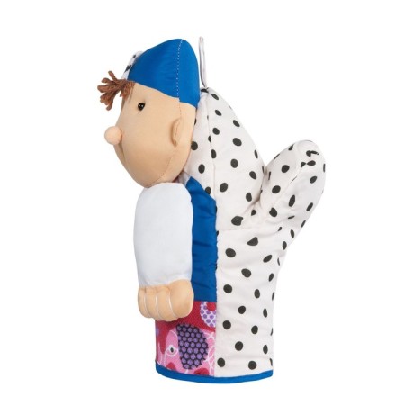 Mittens-Open Decorative Boy, size 17x27 cm.-1