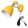 Sconces with a switch on the wire "Claudia" E27 40W yellow 28x15x20cm