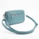 Women's bag over the shoulder Textura, small size, blue color