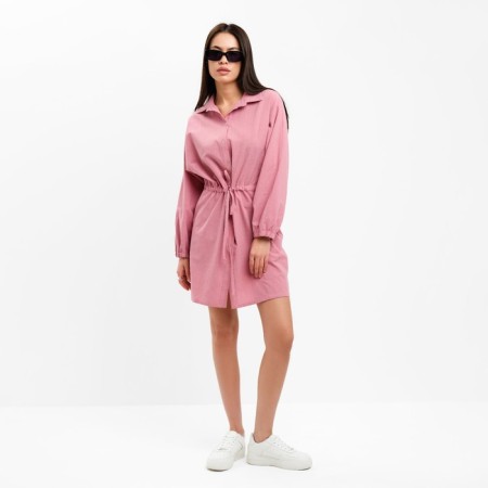 Women's summer dress with kulisk mist size 40-42, pink color