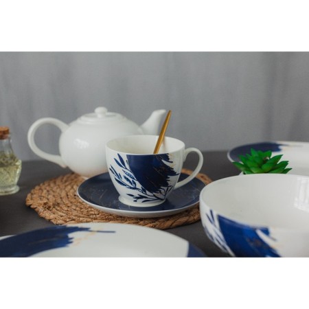 Tea steam porcelain share Ternura, 2 items: a cup 250 ml, a saucer d = 15 cm-6