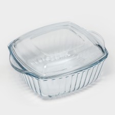 Borcam, 2 l, 23.2 × 23.2 cm, corrugated, corrugated pan.