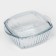 Borcam, 2 l, 23.2 × 23.2 cm, corrugated, corrugated pan.