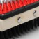Bilateral brushes with a wooden handle, 10 x 17 cm