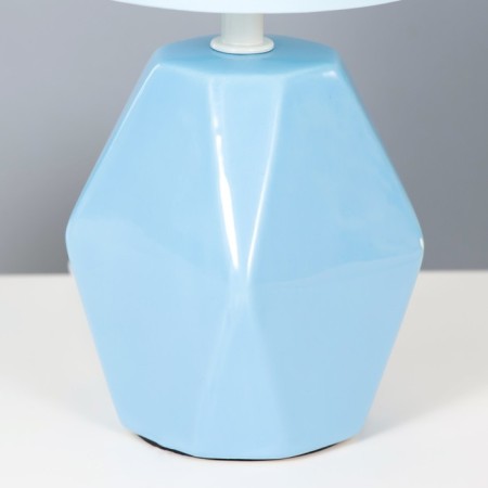 Latei table lamp E14 40W Blue 13x13x28 cm Risalux-4