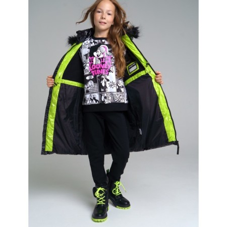 Winter coat for the girl PlayTode, height 128 cm-4