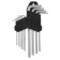 A set of scrap keys, Torx Tamper, elongated, TT10 - TT50, 9 pcs.