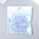 Busina Plastic for creativity "Crown" transparent-lilac 1.5x2.9x2.5 cm