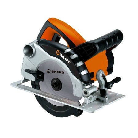 Disk saw "WHIR" DP-210/2000, 2000 W, 210x30 mm, 5500 rpm, drank 75 mm, 90/45 °