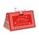 New Year. Bonbonniere, New Year's gift packaging "Light Christmas", 10 × 5.5 × 5 cm.