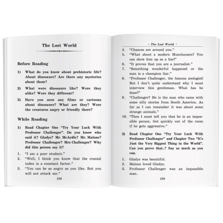 Foreign Language Book. Lost World. Stories about Sherlock Holmes. Home reading. Conan Doyle-3
