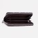 Women's wallet with lightning, brown color