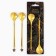 Gift set of spoons with suspensions "The most beautiful", 2 pcs., 15.8 x 2.5 cm