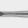 Table Knife "Beagge", length = 20 cm, thickness = 2 mm, silver color
