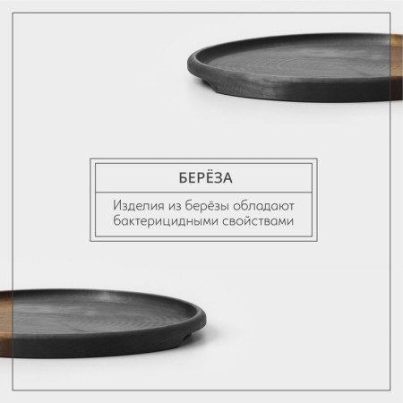 ADELICA, D = 25 × 1.8 cm, is saturated with oil, an array of birch.-2