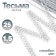 Weekenaya silver braid 1.5 cm winding 25 meters