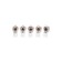 Clock clamping screw isolated KZVI 4 mm² (5x1) (20 pcs./Union) Rexant