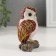 Polystone souvenir "Filin on the branch" MIX 3.5x5x8 cm