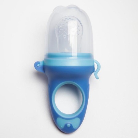 Nibbler for feeding with silicone mesh "bow", color mix-3