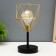 ANTERN "Alter" LED from batteries 3haa black-gold 25x12x12 cm Risalux