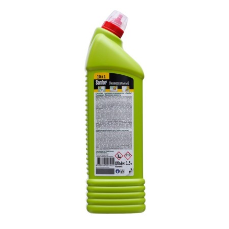 SanFor cleaning universal remedy, lemon freshness, 1.5 liters-1