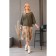 Female jumper, size 48, khaki color