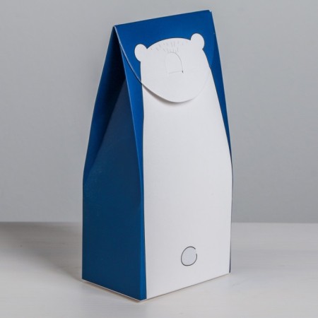 Confectionery box, packaging "Bear", 9 x 19 x 6 cm-1