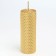 Voschshina candle, 4.5x4.5x12.5 cm, gold metallic