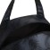 Road bag with a zipper, a suitcase holder, black/gray color