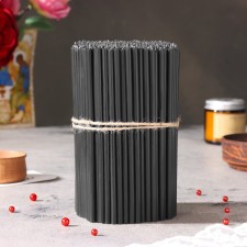 Church candle from wax No. 100, black, 1 kg