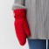 Women's mittens for lawsuit. Mehu Mist, rr. 26cm, red