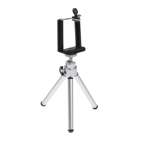 Luazon tripod desktop, for phone, 18 cm, silver-2