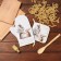 Set of kitchen. Dolyana "Zaychata": mittens 20x28 cm, severity 17x17 cm, 35% HL, 65% PE