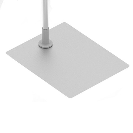 Rectangular stand for advertising racks, 16 × 20 × 4 cm-2