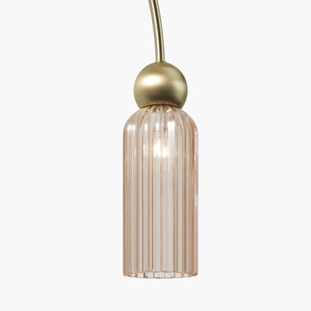 Suspension lamp Maytoni Mod302PL-02CG, E14, 2x40 W, 700x100x3625 mm, gold-2