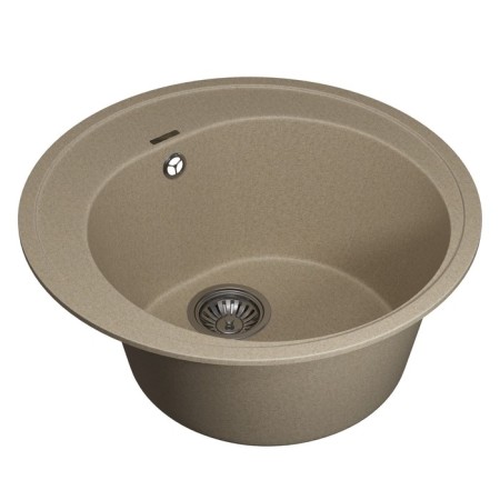 Quartz-quartz kitchen-quartz Uperwood Quartz UPD-01, round, color 02 beige-2