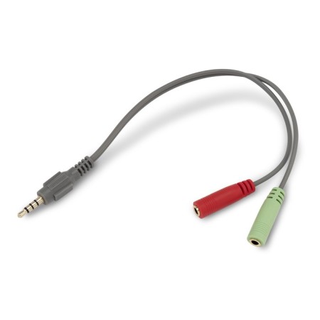 Headphones with a microphone hal-l600 Gray 1.8m monitor headband (1532023)-6