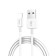 Hoco X23, Lightning cable - usb, 2 a, 1 m, tpe braid, white
