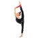 Racking for rhythmic gymnastics weighted Grace Dance, 2.5 m, red color